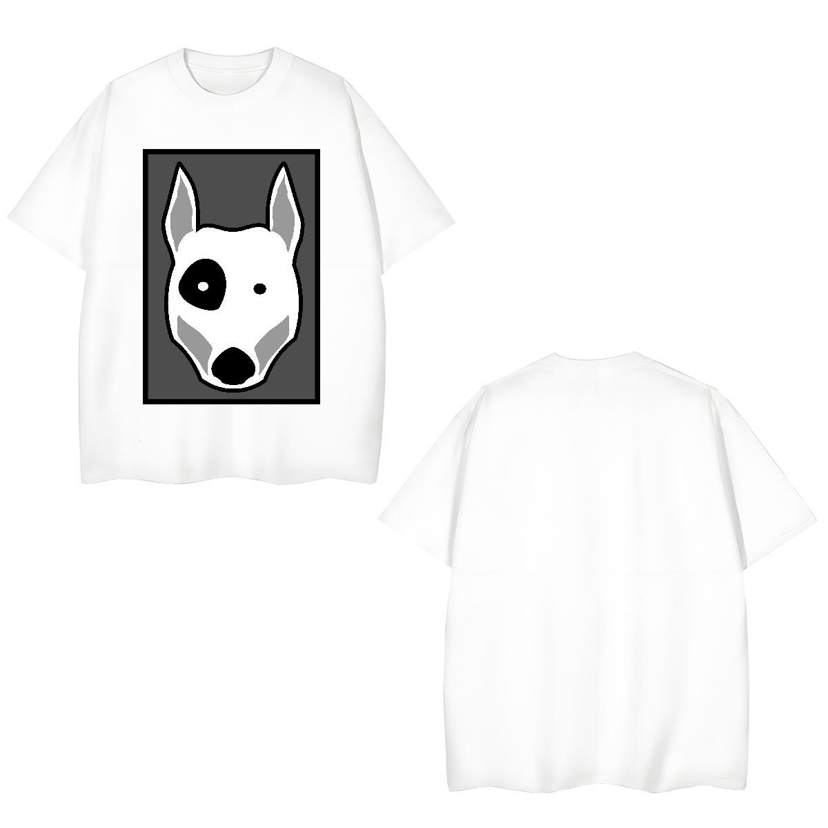 High Quality Men T Shirts Dog Crew Neck Breathable Sports Casual Custom Print Oversized 230g Cotton Tshirts Customized Clothings
