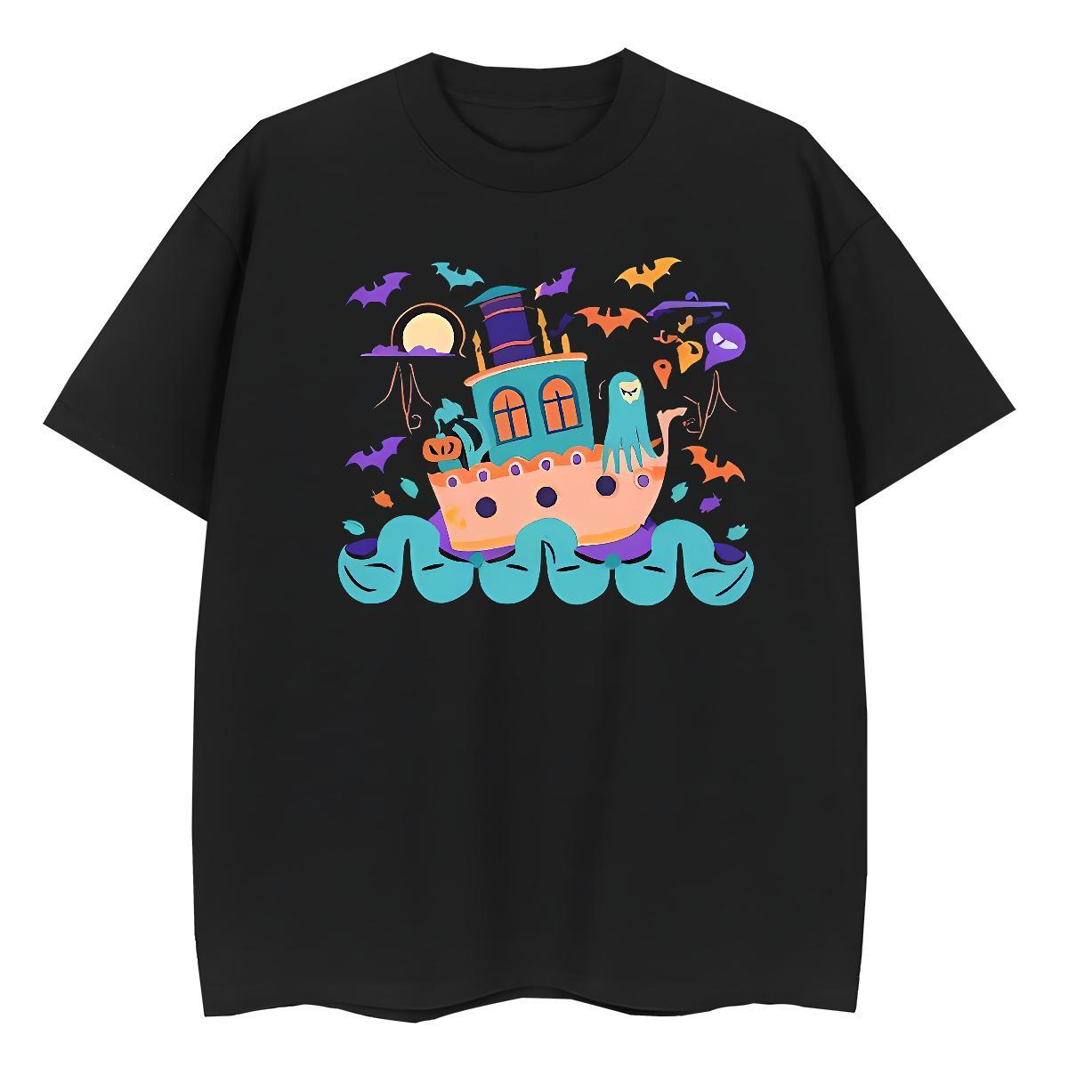 Loose Mens T Shirts Breathable Casual Beach Anime 100% Cotton 230g Men Tees Classic Casual Tops Shirt