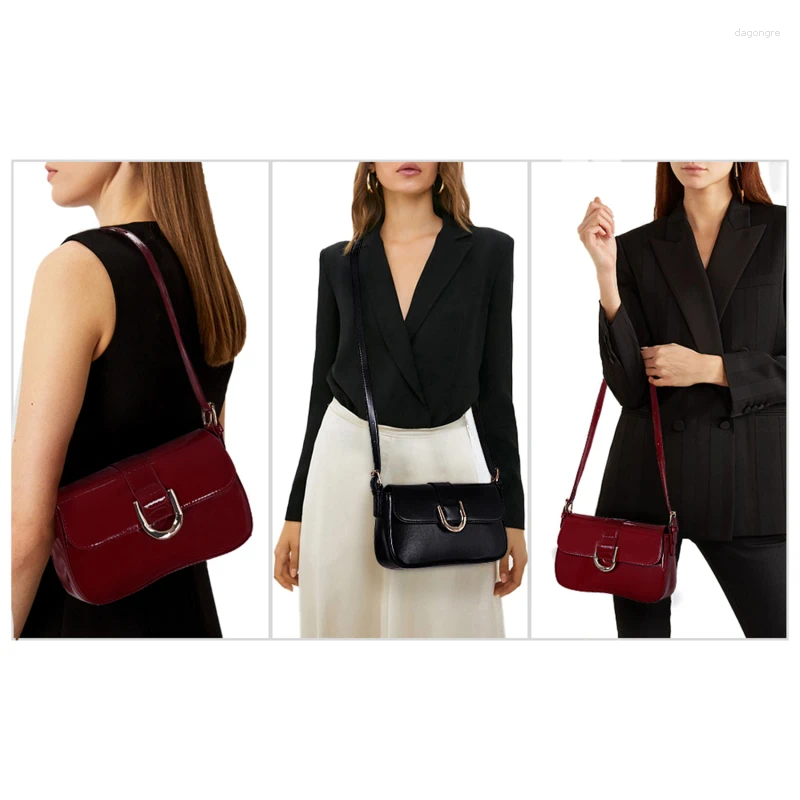 2025 NEW Totes Women Premium Sense Shoulder Bag Korean Retro Bury Horseshoe Buckle Tote Underarm Crossbody Bags zhanyishengli