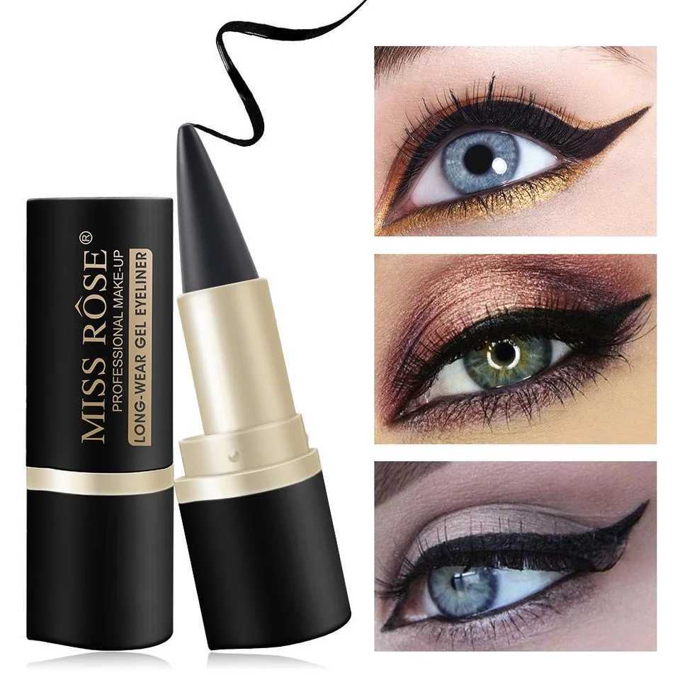 Creamy texture Eyeliner 1 Count /2 Counts Easy Coloring Sweat Proof High Pier Pencil Daily Makeup Accessories for Women and Gi Y240813