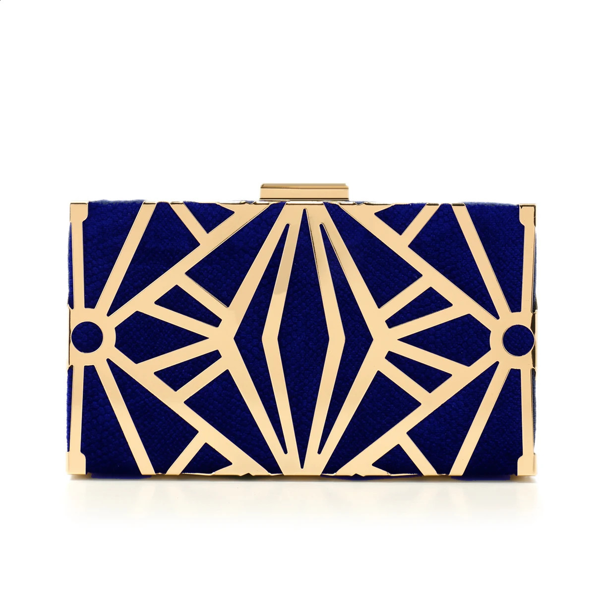 Fashion Women Clutch Bags Hollow Out Elegant Metal Chain Evening Flap Style Lady Wedding Bridal Handbags For Party Prom Din 240813ZYl