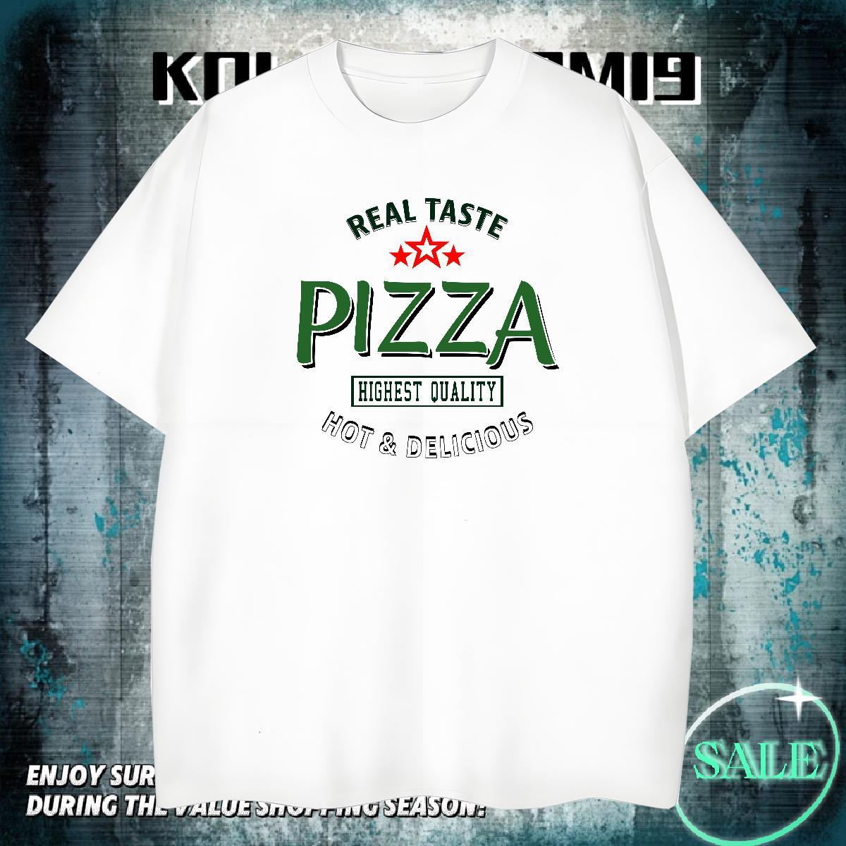 TOP Quality Tshirts Street Wear 230g Pure Cotton Custom Cartoon O-Neck Short Sleeve letter T-Shirts Fashion New Polos