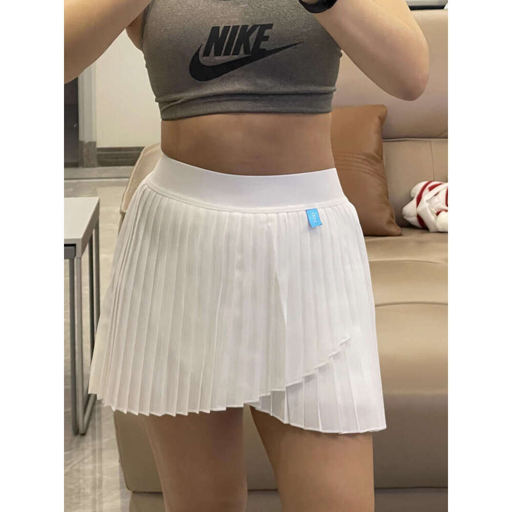 Women Wrap Front Detail Mini Pleated Tennis Skirt With Underpants