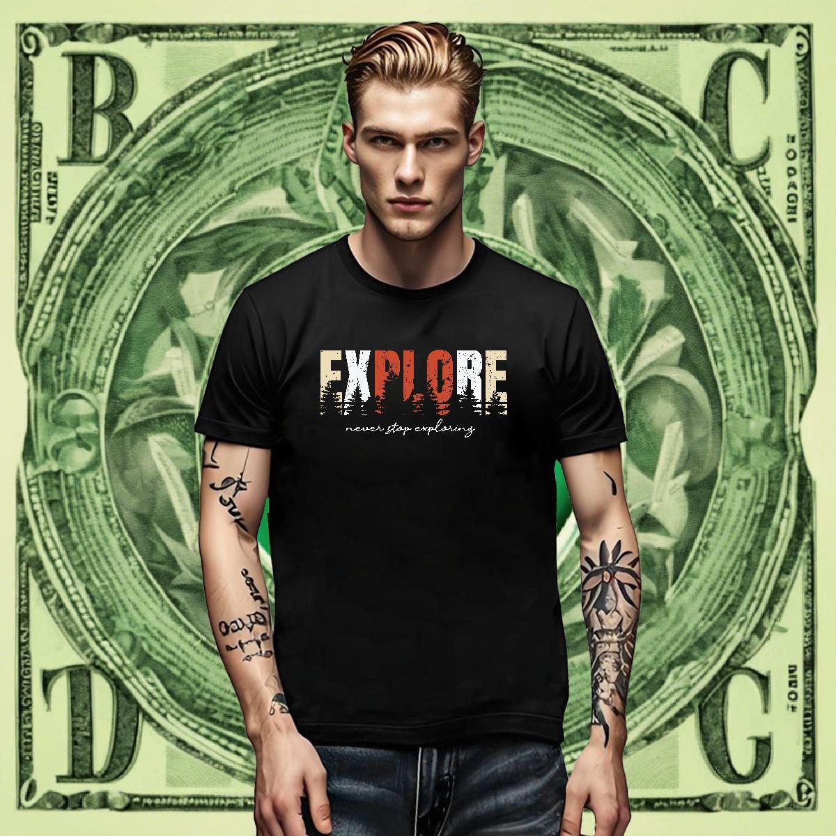 Classic Tshirt for Man Woman Daily Outfit 100% Cotton 230g Custom Cartoon Crew Neck letter T Shirts Men Designer Tees Shirts