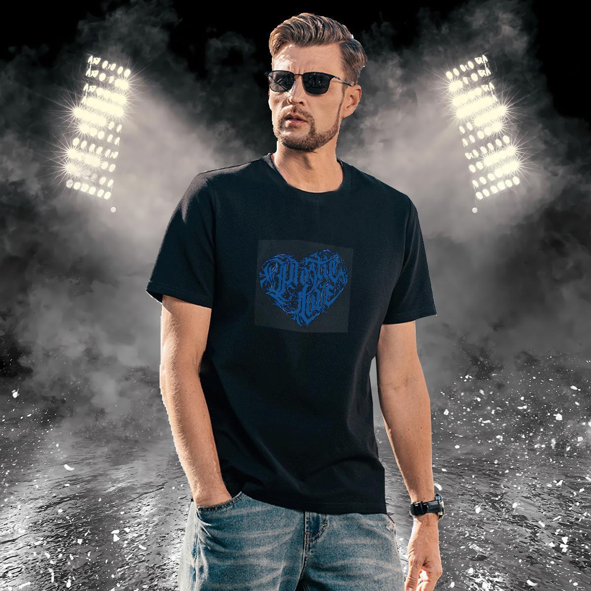 Comfortable letter T Shirt For Man Casual Beach Tshirts 100% Cotton 230g 2024 Designer Breathable Crew Neck Plus Size Cartoon Tees Shirts