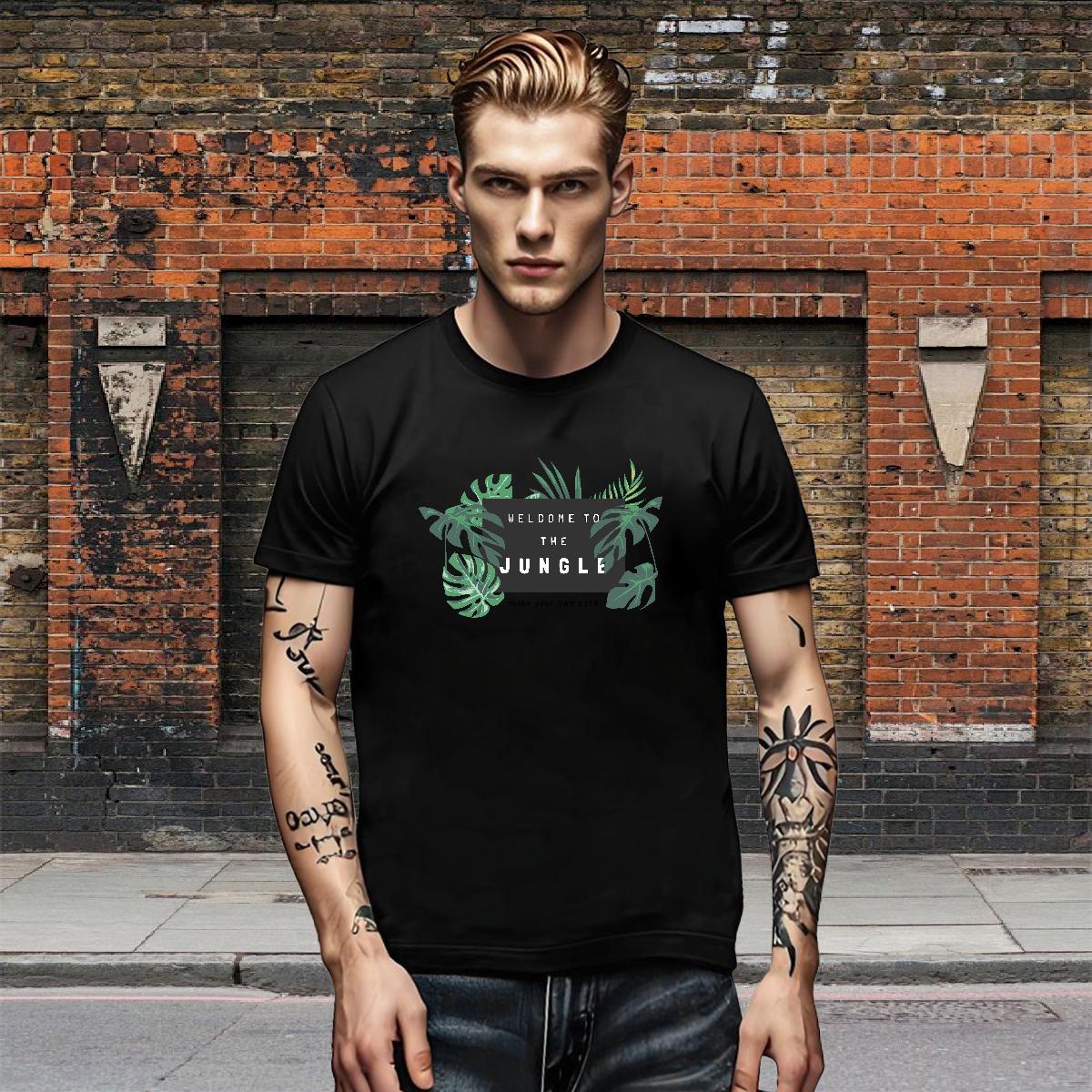 Designer Men Tops Tees Sport 230g Pure Cotton Anime Short Sleeve Soft letter T Shirt For Man Free Shipping Polos