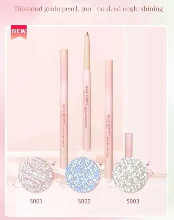 DIJIA Matte Shadow Double Head Highlight Eyeliner Gel Outline Natural Eye Makeup Brighten Eyeshadow Aegyosal Pencil Shimmer Y240813