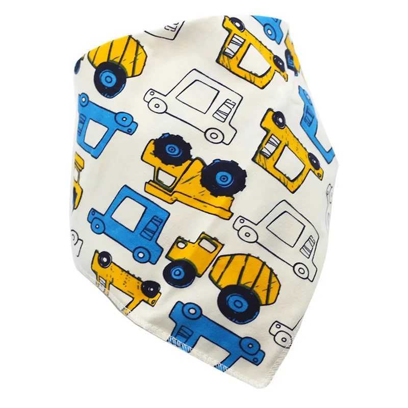 Bibs Burp Cloths Bandana Bibs Baby Cotton Babador Feeding Smock Infant Triangle Burp Cloths Cartoon Saliva Towel Baby Eating Accessory Baby StuffL4812