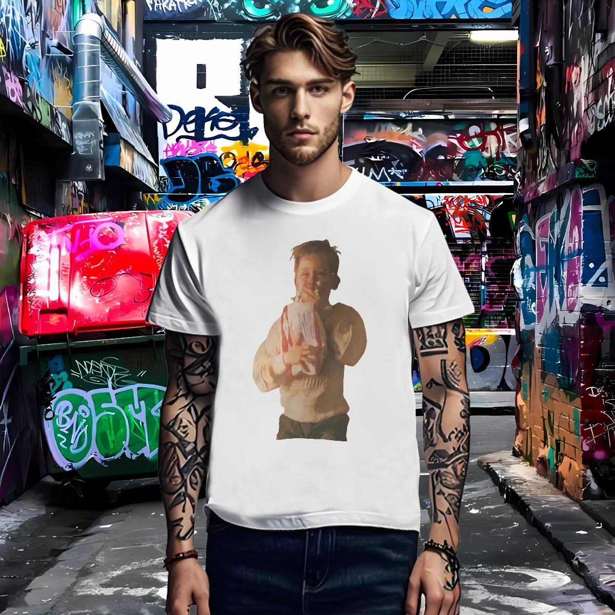 Men T Shirts 230g 100% Cotton portrait Beach Breathable Short Sleeve Skull Men Tshirts New Arrival Unisex Tees
