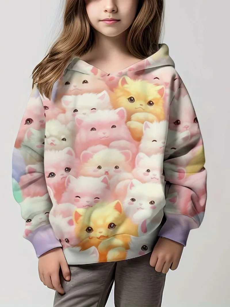 New Kids 3d Print Hoodie Style Long Sleeve Top Boys Clothes for Spring Fall Child Casual Hooded Sweatshirt ClothingY240814