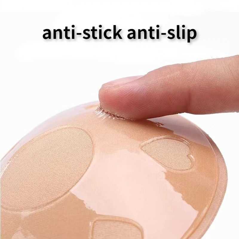 Womens breast lift sticker push up bra silicone invisible strapless breast lift strap Nipple cover bra padXJ250324