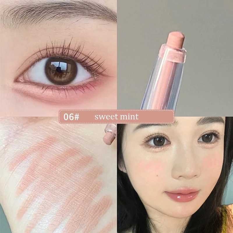 Diamond Eyes Pencil Shiny Glitter Eyeshadow Pen Eyeliner Pearlescent Matte Highlight Pen Brighten Silkworm Makeup Tool Cosmetics Y240813