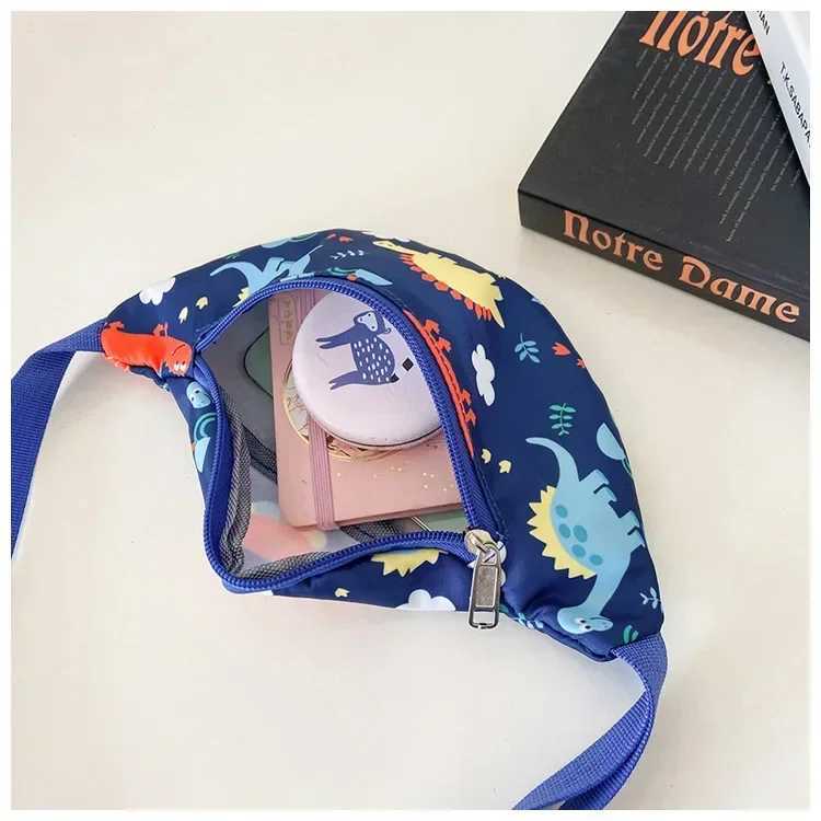 Waist bag childrens mens Fanny bag travel ten font fashionable childrens shoulder strap Bum bag girls and boys sports chest bag W240813