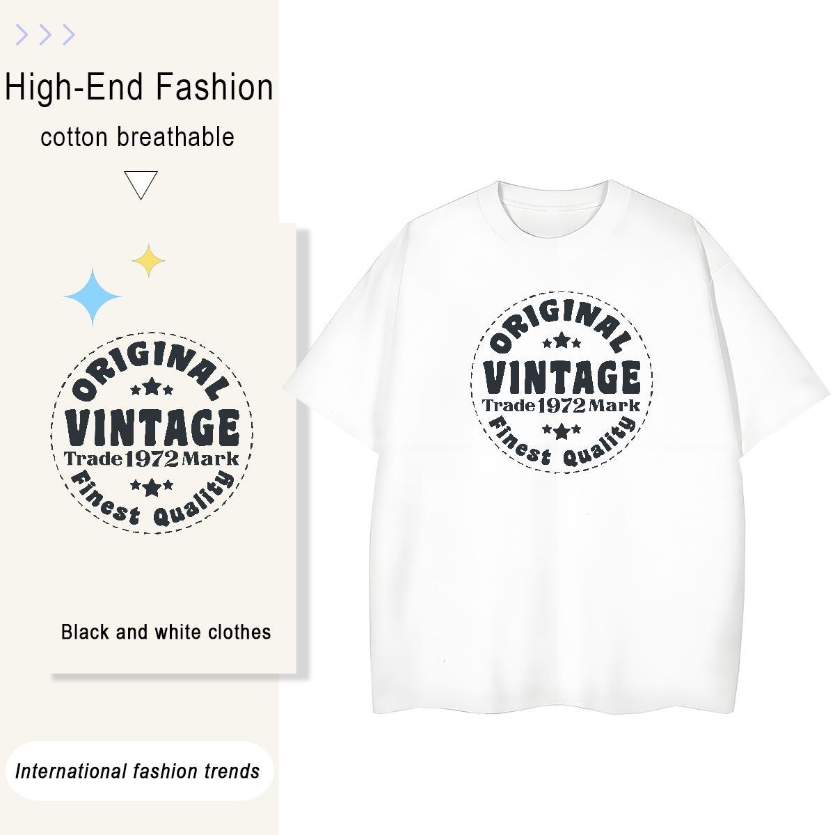 High Quality Men Tshirts Summer Casual 230g Cotton Plus Size Custom Pure Cotton letter T Shirts Men Fashion Wear