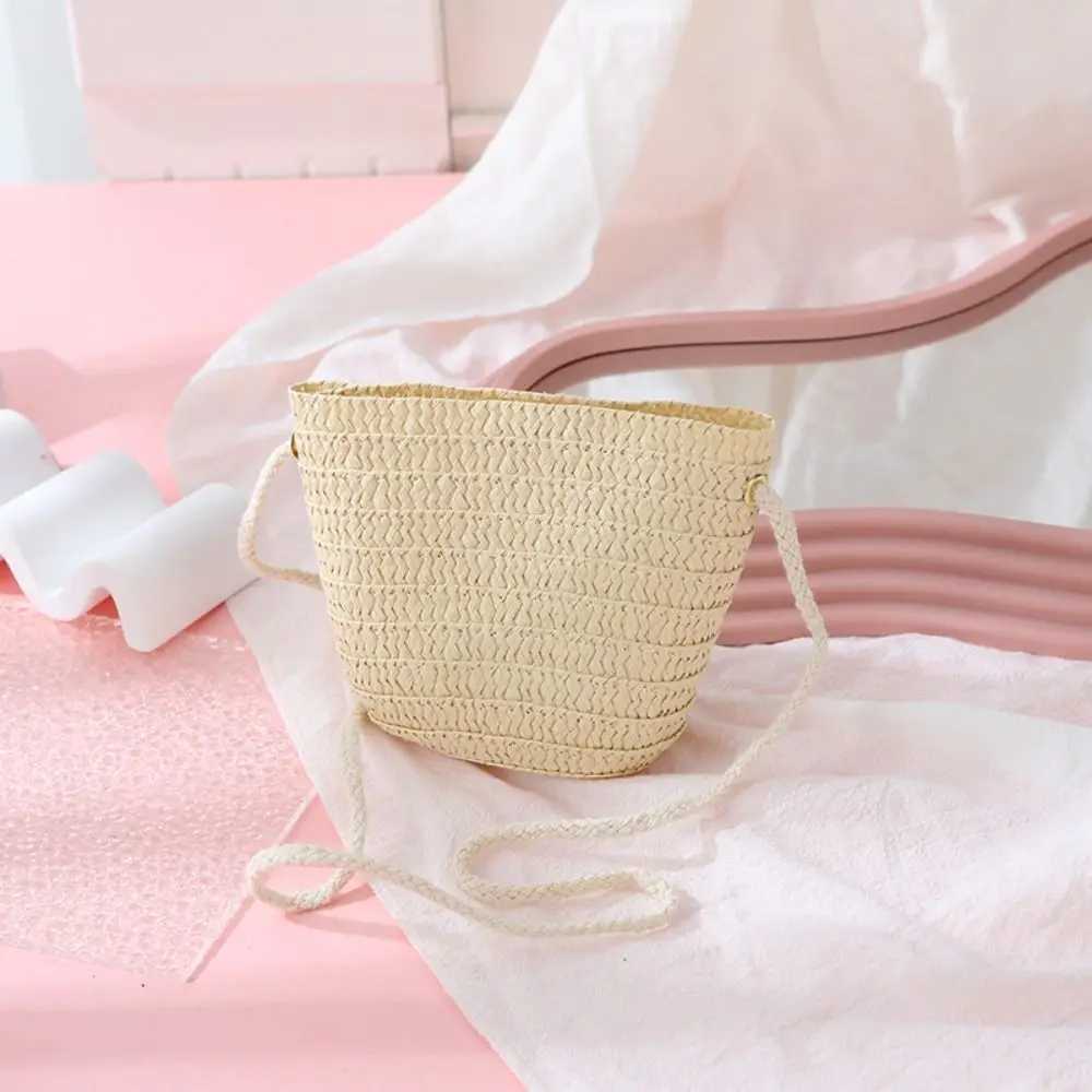 Cute grass cross bag flower shoulder bag handbag for girls and children W240813