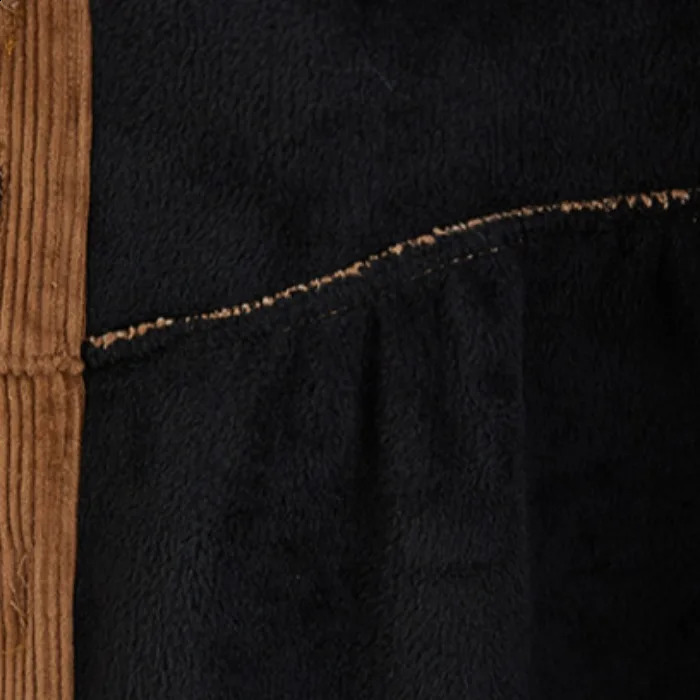 2024 Winter Women Trench Fleece Long-sleeved Loose Corduroy Solid Color Vintage Fashion Casual Women Long Warm Coat YoYiKamomo 240813