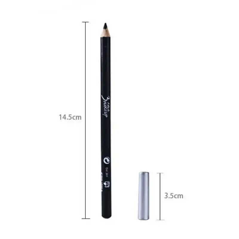 Professional Eyeliner Ultra-fine Waterproof Long-lasting Fashion Makeup Black Brown Eyebrow Wood Pencil Cosmetic Beauty Tools Y240813