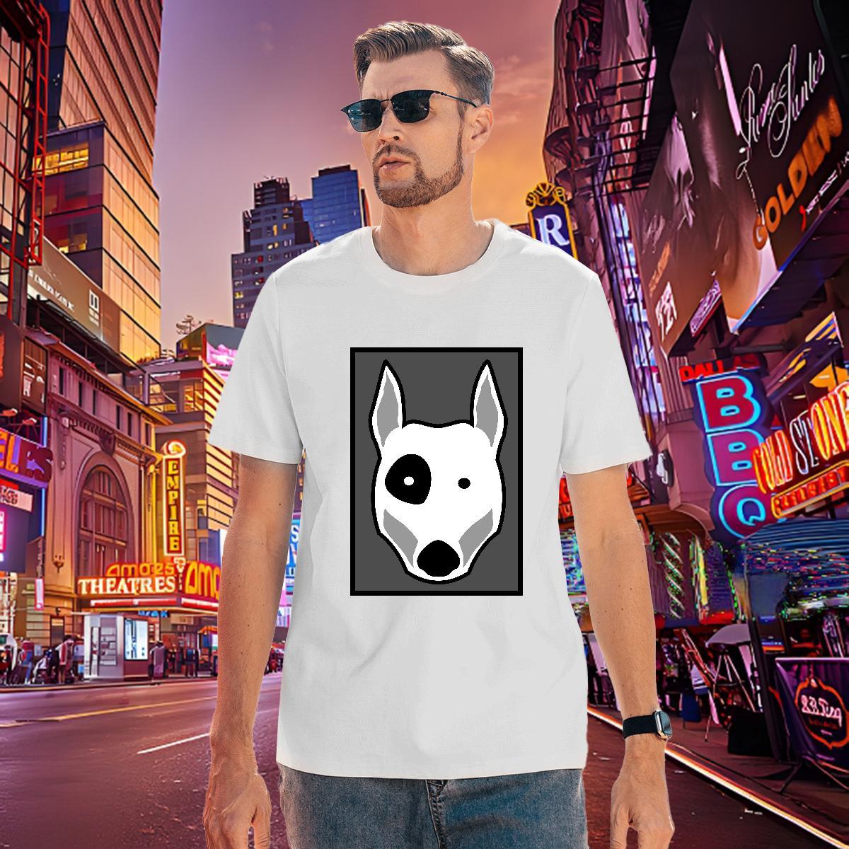 High Quality Men T Shirts Dog Crew Neck Breathable Sports Casual Custom Print Oversized 230g Cotton Tshirts Customized Clothings