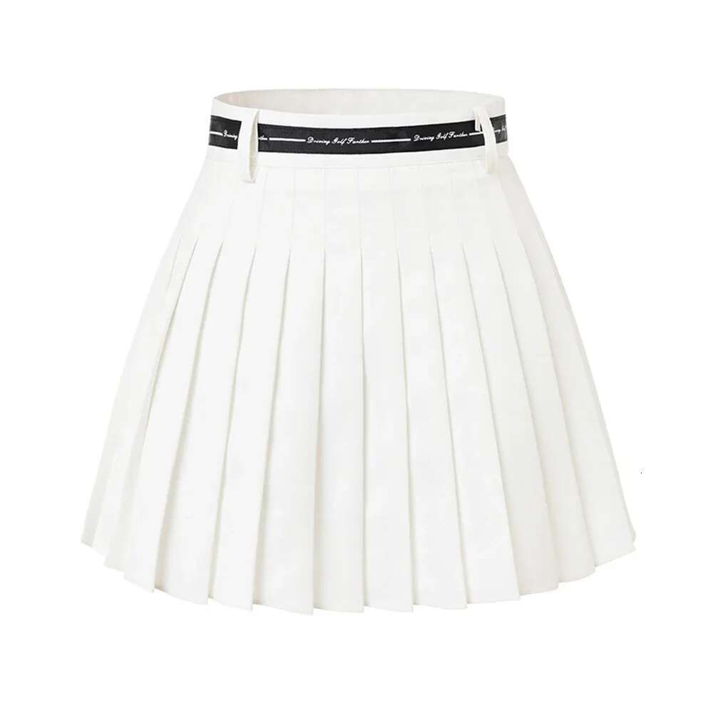 Golf Tennis Skirts For Women High Waist Double Layer Pleated Skirt Gym Sports Fiess Running Yoga Soft Athletic Workout Skort