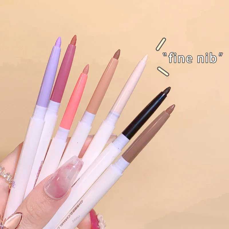 Purple Eyeliner Pen Long Lasting Anti-fainting Quick Drying Eye Liner Gel Pen Lying Silkworm Pencil Eye Beauty Makeup Cosmetics Y240813