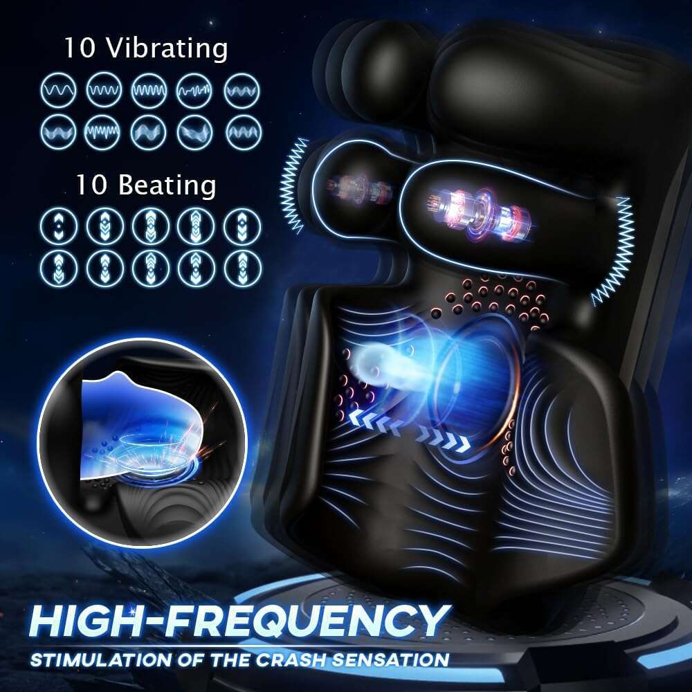 Male device training, male vibrator with 10 fingers for massage and tapping, and vibration. Male massage training device, glans stimulator, used for t