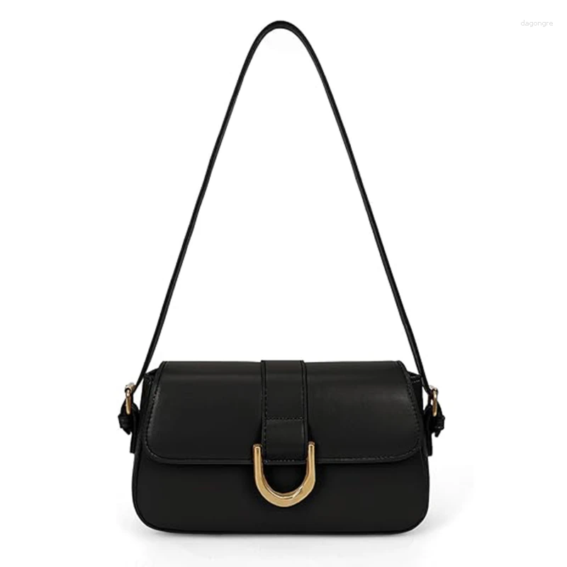 2025 NEW Totes Women Premium Sense Shoulder Bag Korean Retro Bury Horseshoe Buckle Tote Underarm Crossbody Bags zhanyishengli