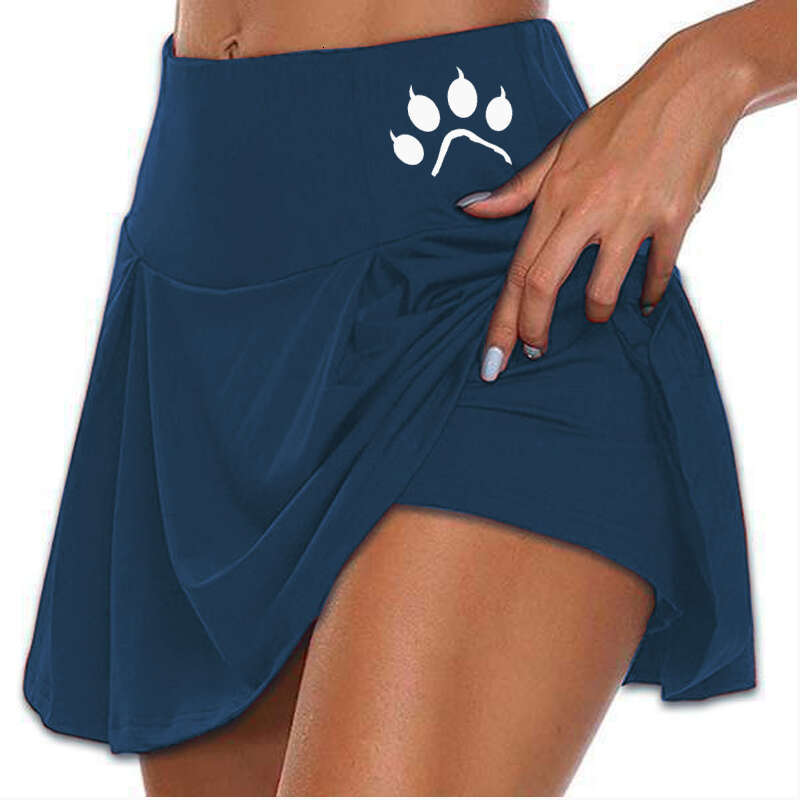 Women Cute Printed Tennis Skirts Golf Fiess Mini Skirt High Waist Athletic Running Short Quick Dry Sport Yoga Shorts s