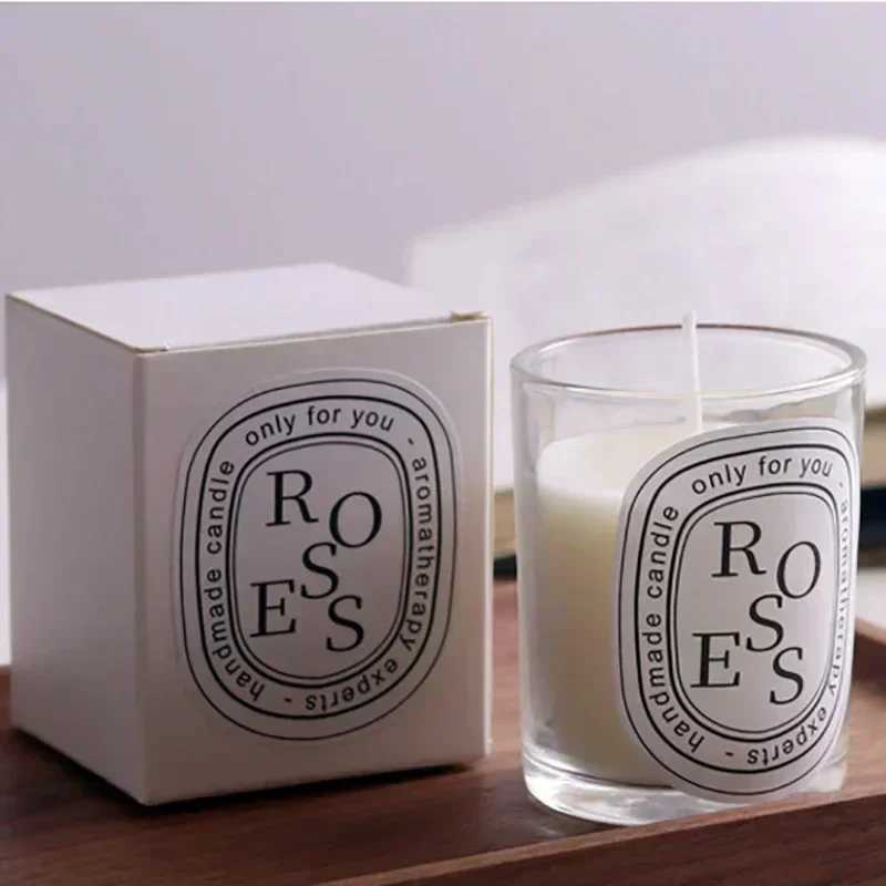 Romantic Transparent Fragrant Candle Lamp Gift Fragrant Candle Guest Gift Candle Wedding Candle Jar W240813