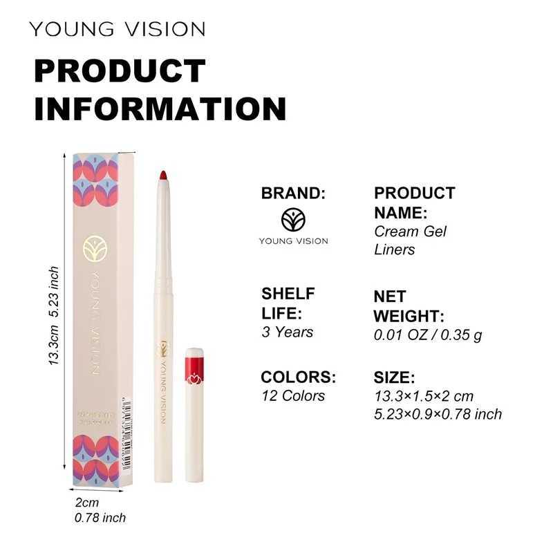 12 Colors Waterproof Colorful Eyeliner Pencil Long Lasting Green Red Eyeliner Pigment No Smudge Eyeiner Pen Eye Makeup Cosmetics Y240813