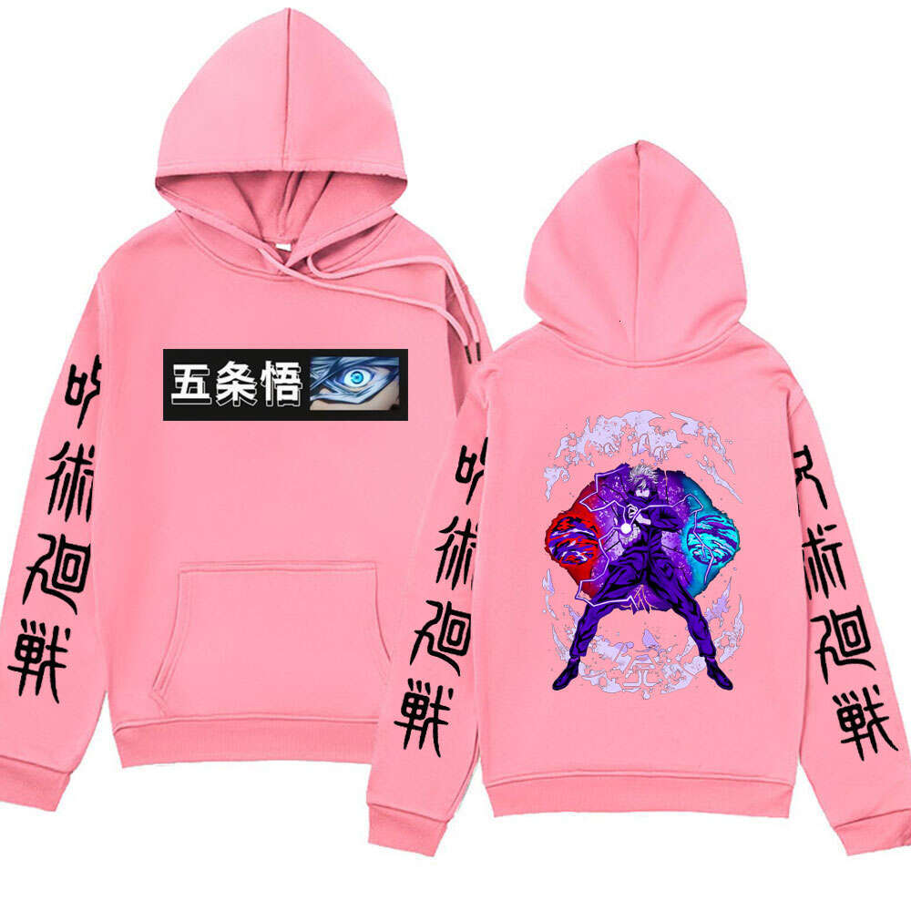 Kaisen Jujutsu Satoru Anime Hoodie Cool Manga Gojo Fans Gift Sweatshirts for Men Winter Long Sleeves Plus Size Street Hoody
