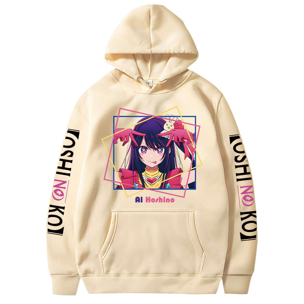 No Oshi Ko Anime Ai Hoshino Print Women Hoodies Haruku Plus Size Sweatshirt Girl Long Sleeve Streetwear Casual Clothes Tops