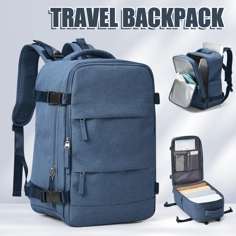 Travel backpack short distance airplane Ryanair cabin bag 40x20x25 womens casual school laptop carry it with you 240813