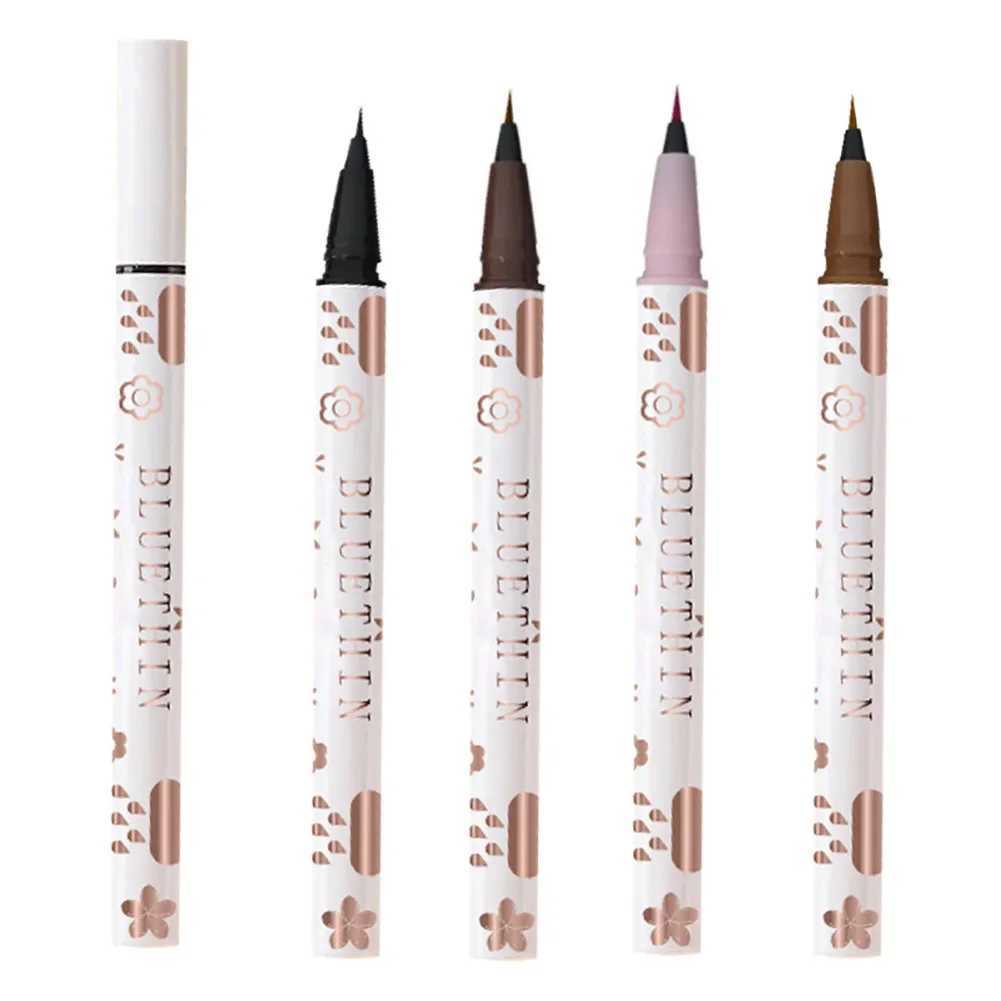Eyeliner Lying Silkworm Pencil Undercover Draw Down To Non-Smudge Fine Natural Long-lasting Waterproof Eyes Liner Beauty Makeup Y240813