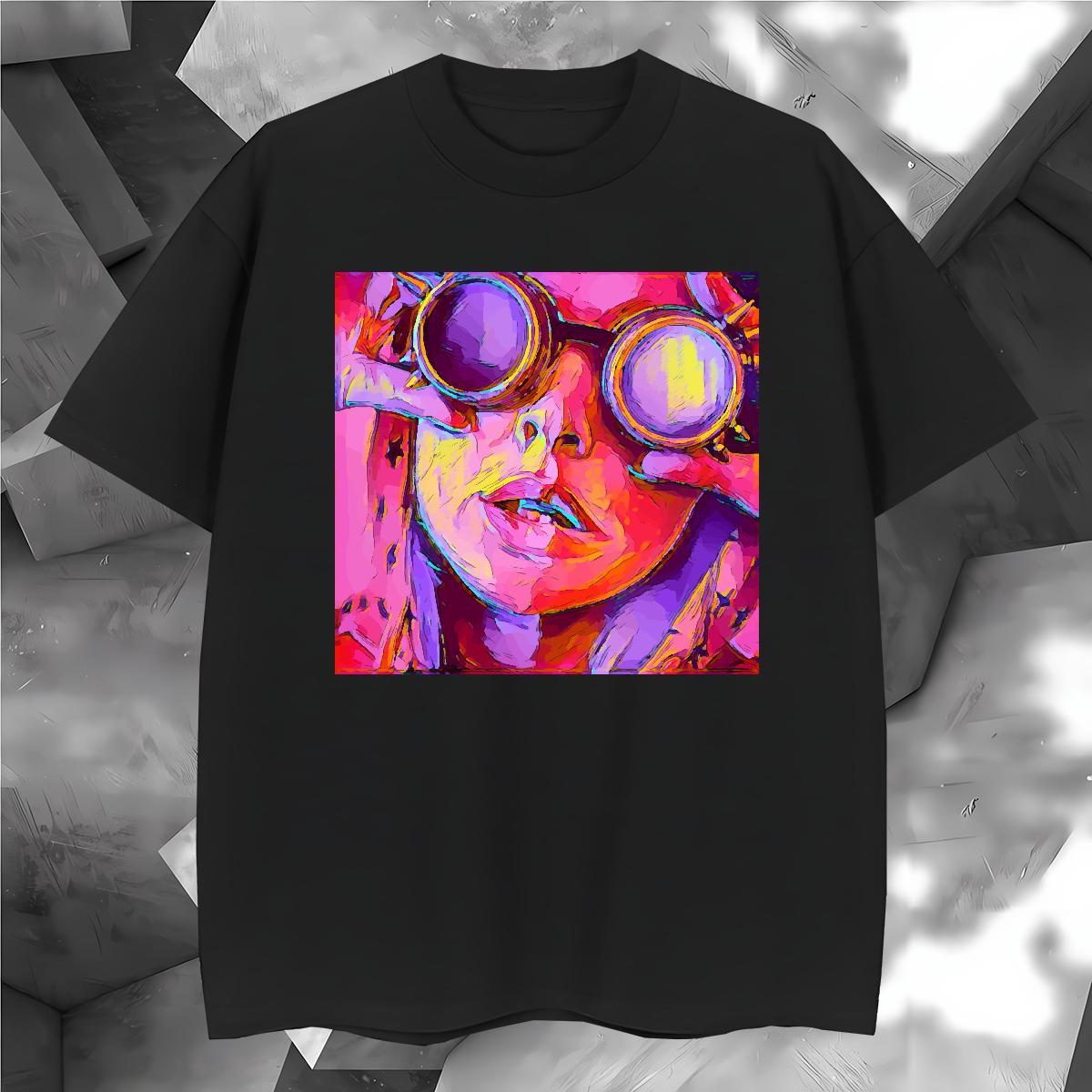 T Shirt For Man 230g Cotton portrait Sports Casual Short Sleeve O-Neck Custom Anime Men Tees Brand Unisex Polos