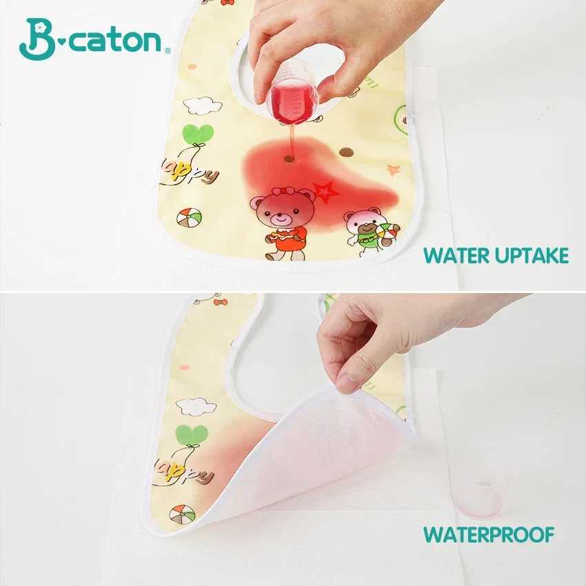 Bibs Burp Cloths 3Pcs/Set Waterproof Baby Bibs Newborn Cloth Feeding Bibs Cute Printed Bibs Burp Clothing for Infant Stuff Baby AccessoriesL4812