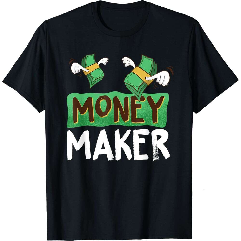 2025S Fashion Designer T Shirt For Mens Classic Money Maker Rich Man Rules S Business Gift T Shirt Shirts Tshirt Graphic Tee Casual Tops Clothes Short