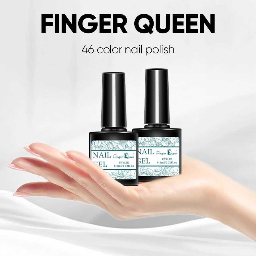 46 Color Nail Gel DIY Press on Nails Not Easy To Degum Smooth Advanced Fashion Solid Color Glitter Nail Art Women BeautyM240814
