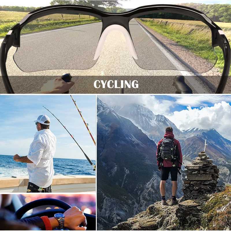Fashion Sports Polarized Sunglasses for Men Women Cycling Running Fishing Sun Glasses Lightweight Outdoor Goggles W250116