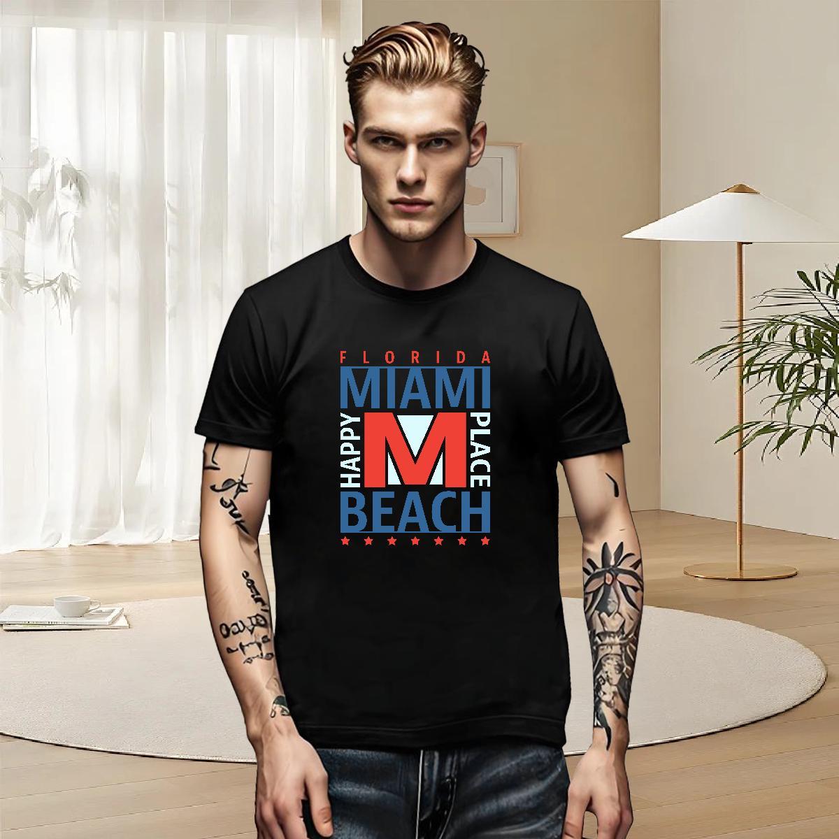 Loose Fit Tshirts Sport 230g Pure Cotton Custom Print Plus Size Breathable Short Sleeve letter T Shirts Men Classic Clothings