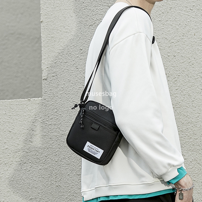 Summer crossbody bag fashion brand boy mobile phone bag lightweight day simple small satchel function single shoulder small backpack leisure
