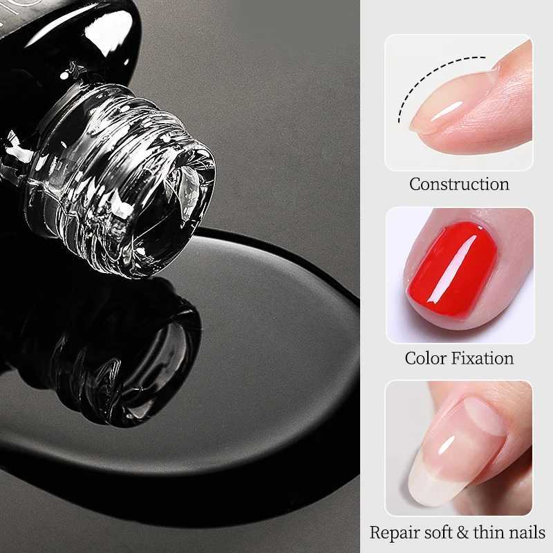 UR SUGAR 7ml Reinforcement Gel Nail Polish Function Gel Thick Base Gel Top Coat Transparent Soak Off UV LED Nail Art ManicureM240814