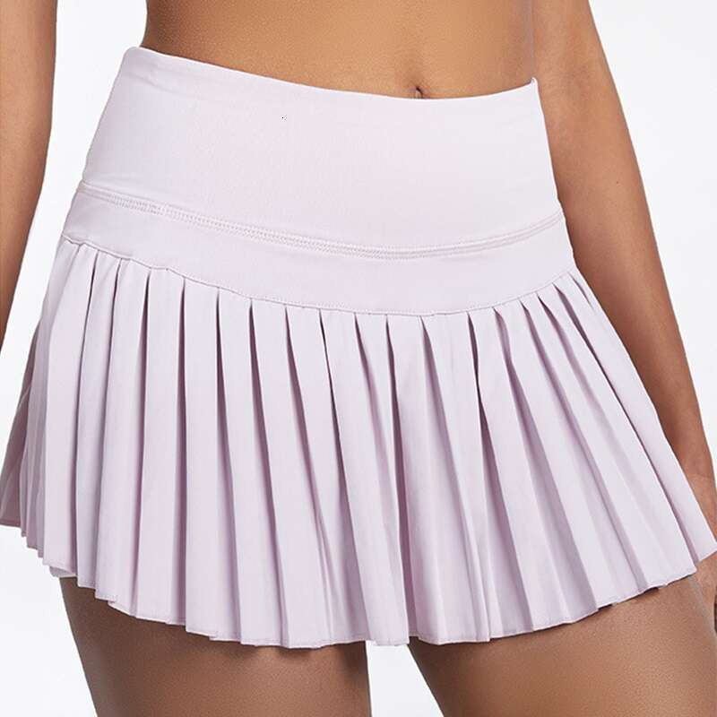 Cloud 2023 Hide Women Safe Tennis Skirts XS-XXL Golf Running Pleated Pantskirt SEXY Sports Fiess Gym Shorts Pocket High Waist