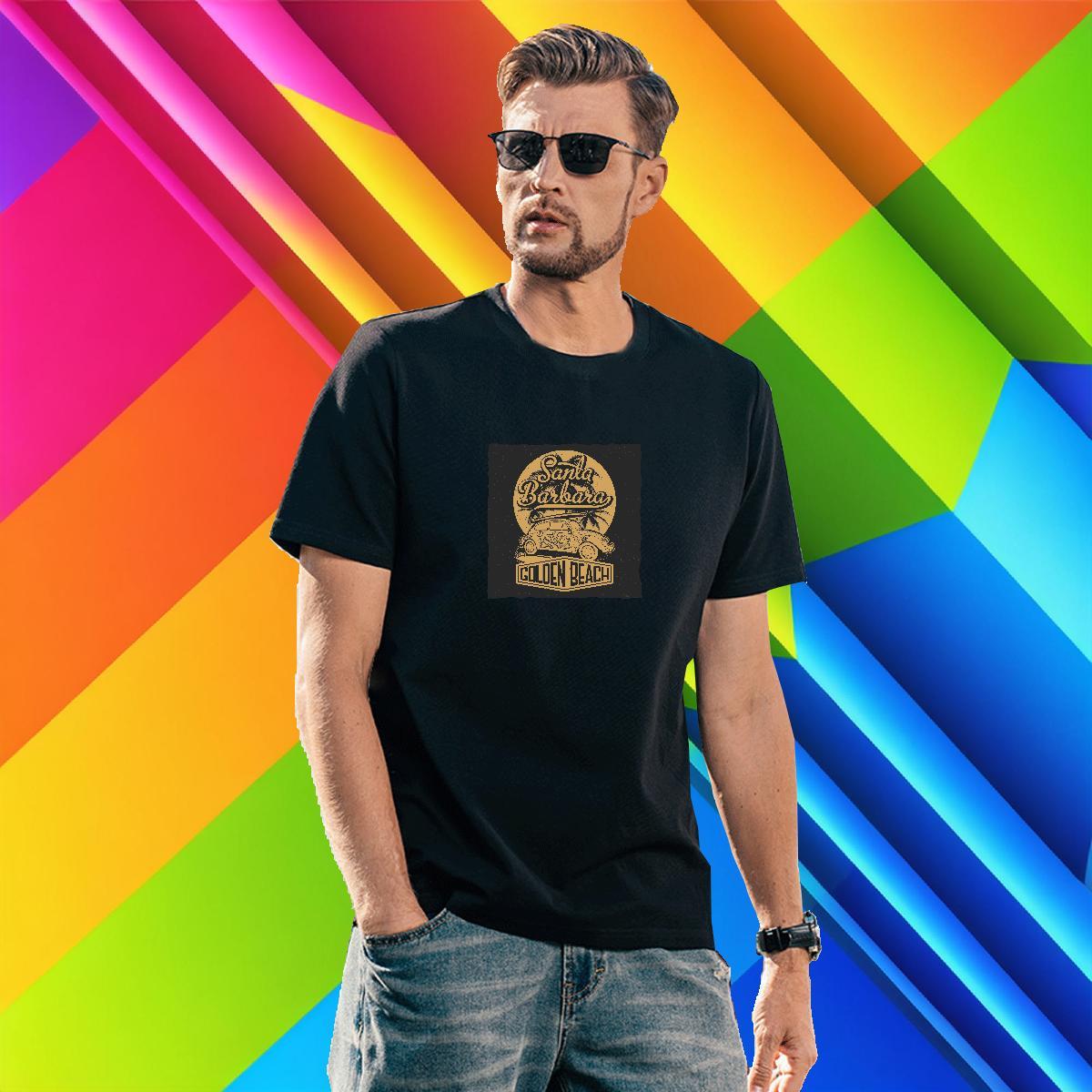 High Quality Men Clothes T-Shirt Outdoor 230g Pure Cotton Plus Size Cartoon O Neck Short Sleeves car T-Shirts Stylist Polos