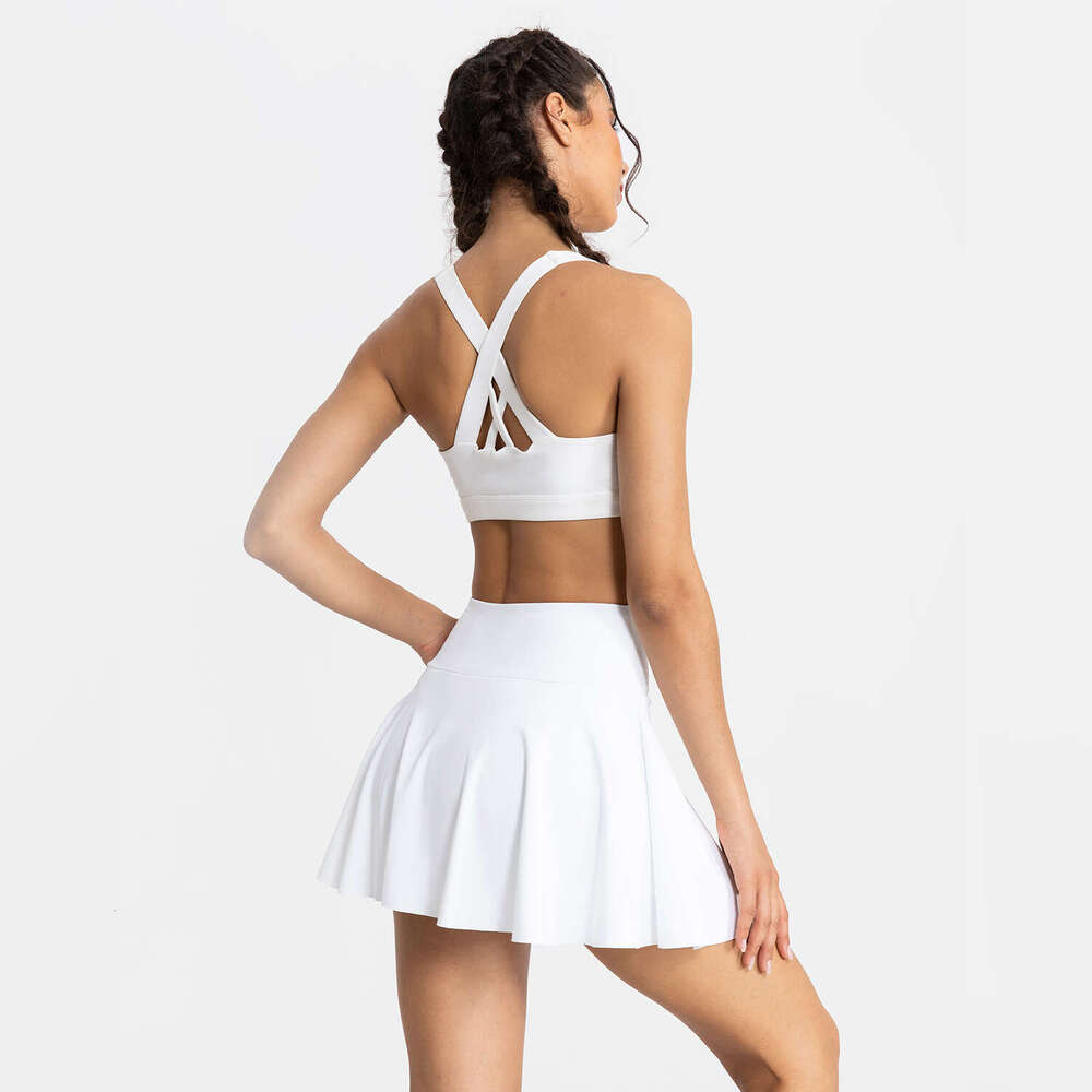 TO TRY BN Fiess Yoga Skirt Tennis Shorts Women Breathable Running Cycling Pocket Sports Tights Workout Gym Outfit Clothing