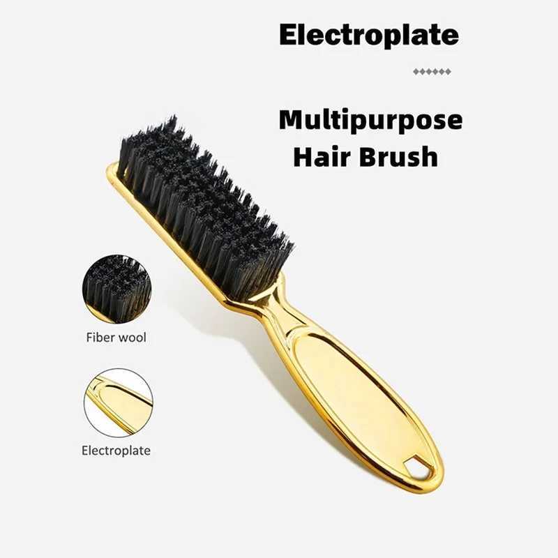 CestoMen Soild Wood Professional Fading Brush Barber Neck Cleaning Brush Comb Hair Accessories Mens Facial Cleaning Tools W240813