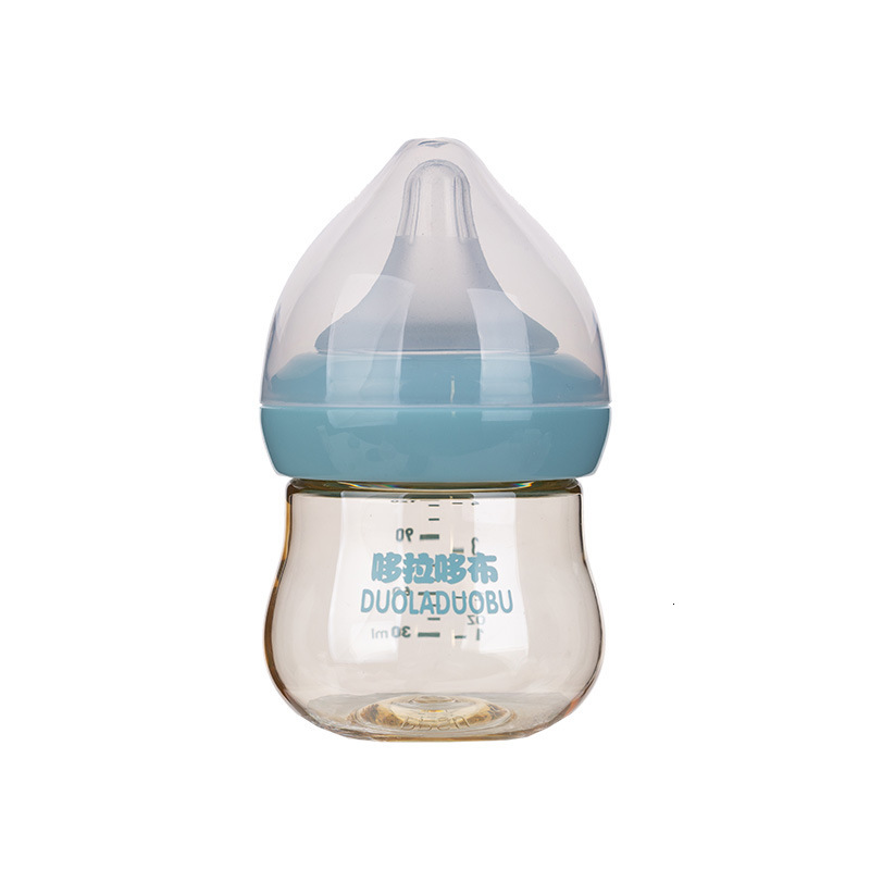 New baby assisted feeding bottle for preventing bloating, 120mlppsu baby bottle for newborns