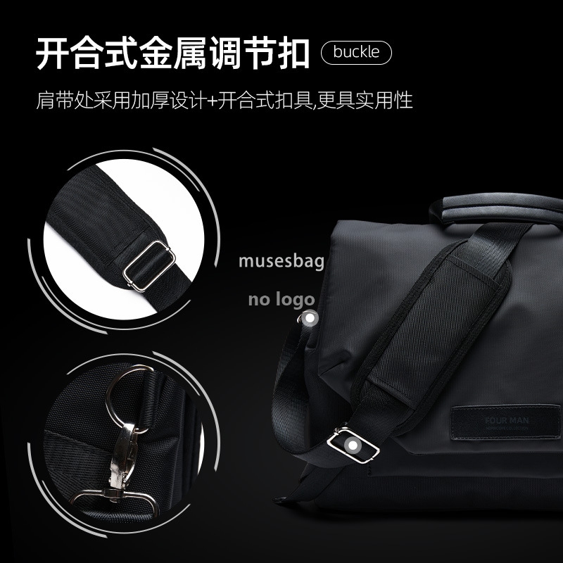 New men's large capacity fashion motorcycle crossspan shoulder bag Sports backpack crossbody bag men's riding cross bag