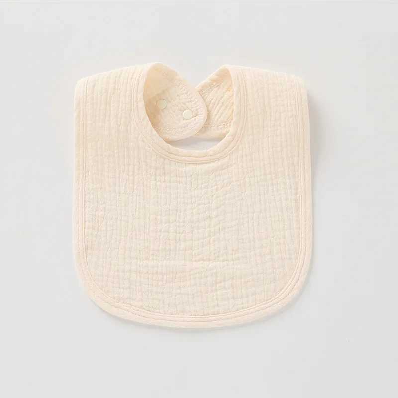 Bibs Burp Cloths Baby Feeding Drool Bib New Cotton Solid Color Infants Saliva Towel Soft Burp Cloth For Newborn Toddler Kids Boys Girls BibsL4812