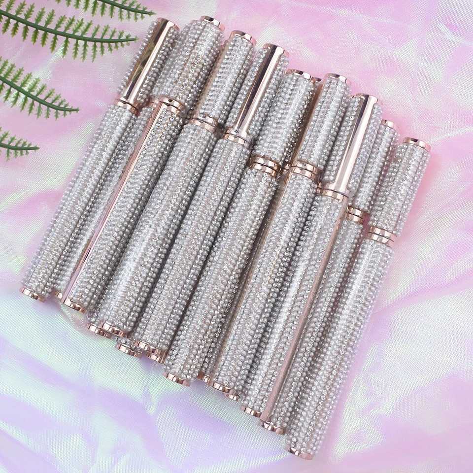Makeup Eyeliner Wholesale 10/30pcs Magnetic Black Liquid Lash Glue Pen Cosmetics Eyeliner Pencil Y240813