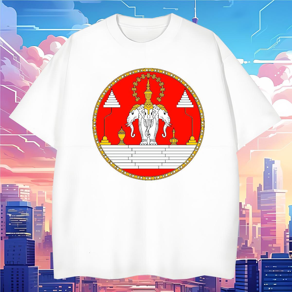 T Shirts Men 230g 100% Cotton elephant Sport Breathable Graphic Men Clothes T-Shirt New Arrival Comfortable Tops Shirt